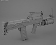 OTs-14 Groza 3d model