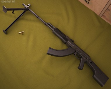 RPK-74M 3D Model