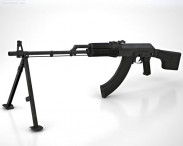 RPK-74M 3d model