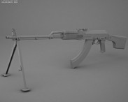 RPK-74M 3d model