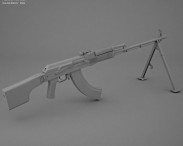 RPK-74M 3d model