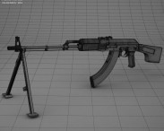 RPK-74M 3d model