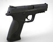 Smith & Wesson M&P .45 3d model