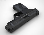 Smith & Wesson M&P .45 3d model