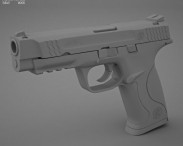 Smith & Wesson M&P .45 3d model