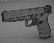 Glock 41 Gen4 3d model