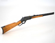 Winchester Model 1873 3d model