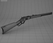 Winchester Model 1873 3d model