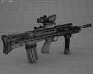 SA80 L85A2 3d model