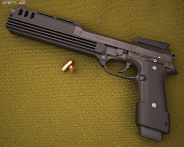 Beretta Auto 9 3D Model