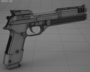 Beretta Auto 9 3d model