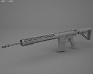 BRO PG15 .308 Magpul 3d model