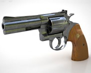 Colt Python 3d model