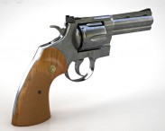 Colt Python 3d model