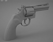 Colt Python 3d model