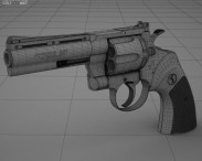 Colt Python 3d model