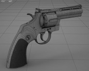 Colt Python 3d model