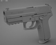 SIG Sauer SP 2022 3d model