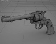 Ruger Single Ten 3d model