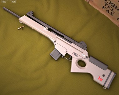 Heckler & Koch SL8 3D Model