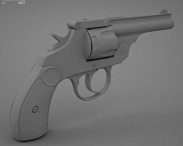 Iver Johnson .32 3d model