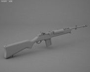 Ruger Mini-14 3d model