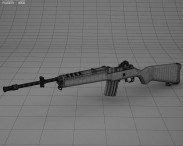 Ruger Mini-14 3d model