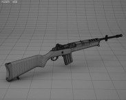 Ruger Mini-14 3d model