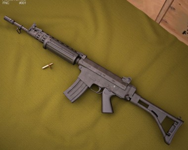 FN FNC REM Sporter 3D Model