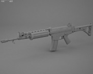 FN FNC REM Sporter 3d model