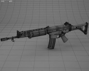 FN FNC REM Sporter 3d model