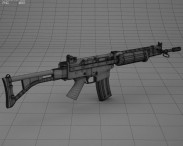 FN FNC REM Sporter 3d model