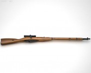 Mosin Nagant 91/30 3d model