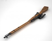 Mosin Nagant 91/30 3d model