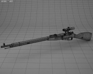 Mosin Nagant 91/30 3d model