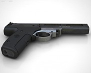 Smith & Wesson Model 22A 3d model