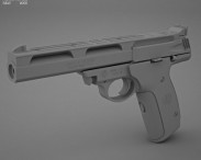 Smith & Wesson Model 22A 3d model