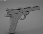 Smith & Wesson Model 22A 3d model