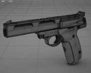 Smith & Wesson Model 22A 3d model