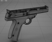 Smith & Wesson Model 22A 3d model