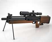 Walther WA 2000 3d model