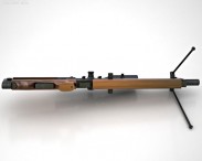 Walther WA 2000 3d model