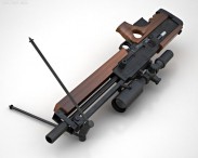 Walther WA 2000 3d model