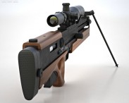 Walther WA 2000 3d model