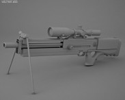 Walther WA 2000 3d model