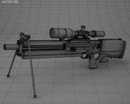 Walther WA 2000 3d model