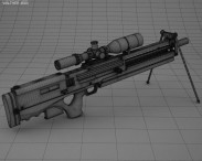 Walther WA 2000 3d model