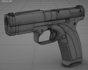 Caracal pistol 3d model