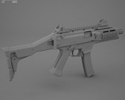 CZ Scorpion EVO 3 3d model