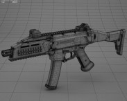 CZ Scorpion EVO 3 3d model